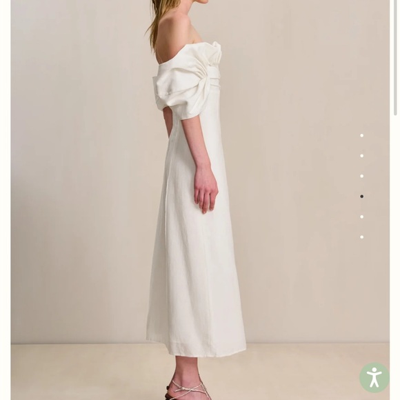 Cult Gaia Munda Dress off white sz 2 - Picture 3 of 4